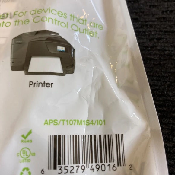 Power strip Tier 1 Advanced Energy Save Current Sensing Smart Power-  7 Outlet - Picture 4 of 4